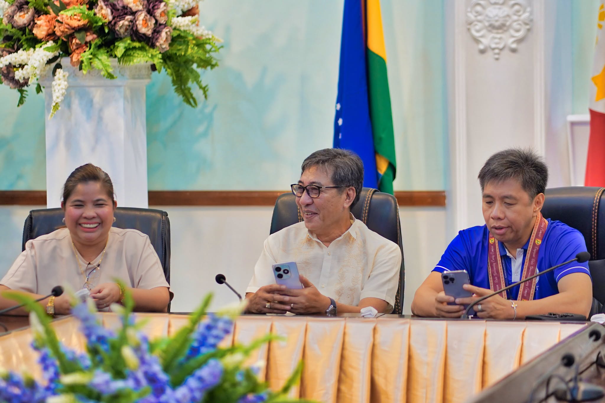 DICT SECRETARY AGUDA LEADS FREE PUBLIC INTERNET ACCESS PROGRAM VISIT TO CSU  photo 5